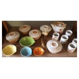 HPT020 Ceramic Soup Bowls, Teacups, Measuring Bowls Set