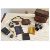 HPT022 Vintage Zeiss Ikon Contessa Camera & Accessories