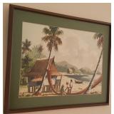 HPT052 Original Signed Penang Watercolor