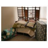 HPT080 Vintage Japanese Futons, Folding Screen & More