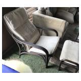 EBC030 Bamboo Chair and Ottoman