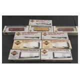 HMT070 Ten Proto 2000 Series HO Scale Plastic Model Cars in Boxes