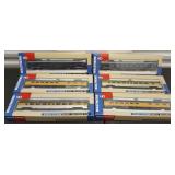 HMT078 Six Walthers HO Ready To Run Railroad Cars in Boxes