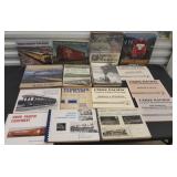 HMT110 More Railroadiana & Trains Hard & Soft Cover Books 