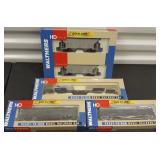 HMT147 Walthers HO Scale Model Railroad Cars Gold Line GBQ, GEX