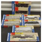 HMT148 Walthers HO Scale Model Railroad Cars Gold Line P&LE, NYC