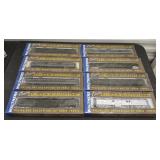 HMT186 Eight Walthers Classic Heavyweight HO Scale Ready-To-Run Cars