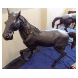 PCC051 Another Large Vintage Bronze Mare Statue