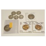 HCC003 Silver Quarters, Barber, Booker T. Washington & More