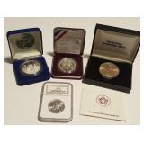 HCC012 Thomas Nast, Washington, Bicentennial, Paralympics Silver