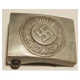 HCC013 Vintage Got mit uns Belt Buckle