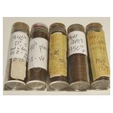 HCC030 More Coin Tubes US Cent 1917-1940