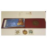 HCC039 Menachem Begin Bronze Medal, Maui Bronze Coin & More