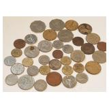 HCC046 Thirty-seven Coins - Chile, Canada, Israel, China & More