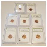HCC049 IMB Slabbed US Lincoln Memorial Cents