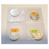 HCC052 Assortment of 1966 Canada Silver Dollars