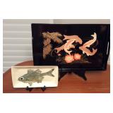 JYR021 Japan Lacquer, Gyotaku Ceramic