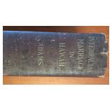 JYR025 Rare Vintage Interracial Marriage in Hawaii HC Book