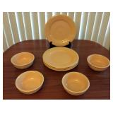 JYR028 Longaberger Pottery Butternut Collection