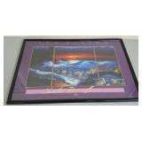 DWT008 Framed Christian Riese Lassen Poster