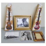DWT015 Hawaii Souvenir Ukulele, Old Black & Photos and More