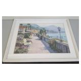 DWT033 Framed Bellagio Promenade Lithograph