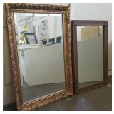 DWT035 More Large Wood Framed Mirrors
