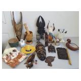 DWT045 Ethnic Masks,  Figurines and Other Interesting Oddities