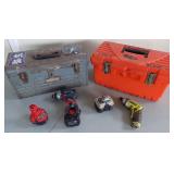 DWT126 Tool Boxes and Assorted Tools