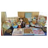 NPT064 Vintage Board Games, Marbles, Trading Cards & More
