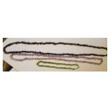 NPT097 Amethyst, Hematite & More Necklaces