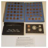 NPT103 United States Mint Silver Proof Set 1992 & Lincoln Cent Collection