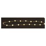 NPT105 Nice 15" 14K Gold Box Chain