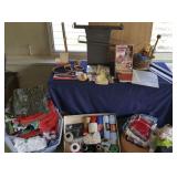 NPT117 Large Assortment of Fabric, Yarn & More Lot