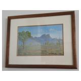PPM019 Koa Framed Print Signed by Artist
