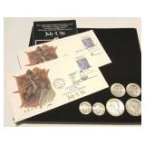 PPM1005 First Day Covers & US Coins