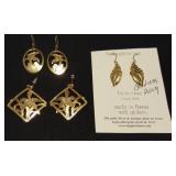 PPM1023 Three Leighton Lam Nature Collection Earrings
