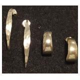 PPM1044 Two Pair of Sterling Silver Earrings