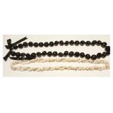 PPM1053 Vintage Hawaiian Kukui Nut & Shell Lei Necklaces