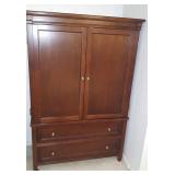 FKT060 Solid Wood TV Cabinet Armoire