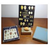 FKT072 Rare Golden Cowry, OOP Shell Reference Books
