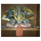 KET002 Shogun Helmet/Kabuto, Fan & More