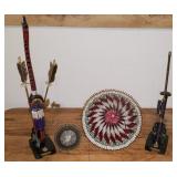 KET037 Replica Samurai Sword, Bow & Arrow, Hand Made Umbrella/Wagasa