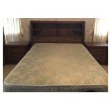 KET039 Full Sized Bed Set, Headboard & Night Stands