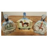 KET044 Vintage Churchill Downs, Run for the Roses Jim Beam Decanters