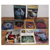 KET054 Vintage OOP Gemology Books & Journal of Mineralogy