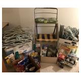 KET060 Hangers, Step Stool & Light Bulbs