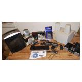 KET073 Electronics - Calculator, Shredder, Speakers, Timex & More