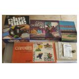 KET081 More Collectible Vintage Board Games - Careers, Plus One & More