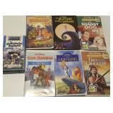 KET095 Vintage Walt Disney VHS Movies, Classics & More